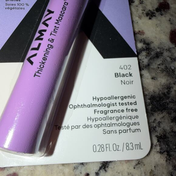 Almay Thickening & Tint Mascara 402 Black 0.28 fl oz 8.3 ml New Factory Sealed - Picture 2 of 5